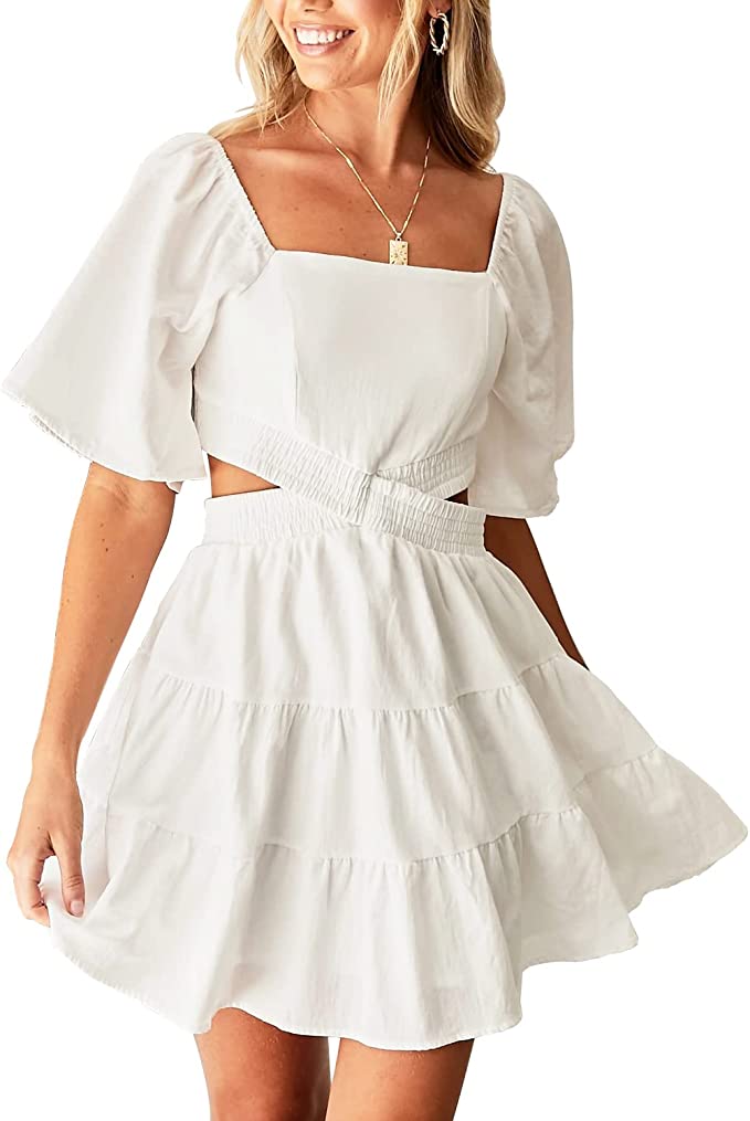 amazon white dress